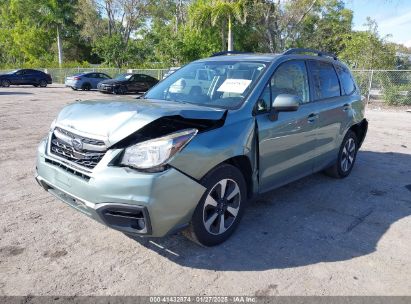 2017 SUBARU FORESTER 2.5I PREMIUM Green  Gasoline JF2SJAGC8HH537919 photo #3