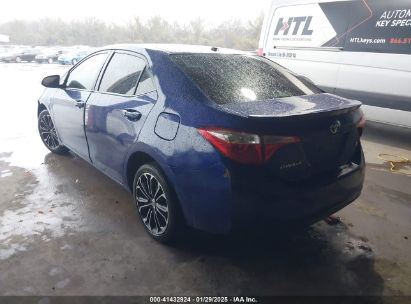 2014 TOYOTA COROLLA L/LE/LE PLS/PRM/S/S PLS Blue  Gasoline 5YFBURHE9EP172574 photo #4