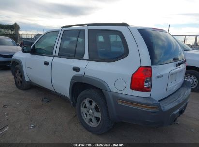 2006 ISUZU ASCENDER S White  Gasoline 4NUDS13S562701696 photo #4