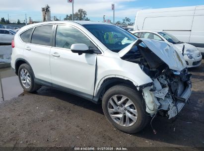 2016 HONDA CR-V EX White  Gasoline 5J6RM4H52GL106181 photo #1