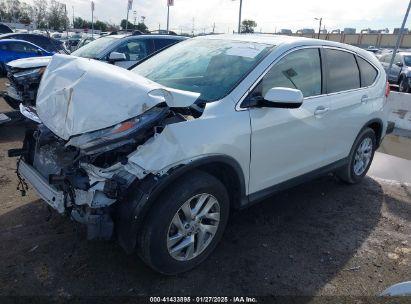 2016 HONDA CR-V EX White  Gasoline 5J6RM4H52GL106181 photo #3