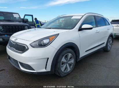 2019 KIA NIRO LX White  Hybrid KNDCB3LC8K5284207 photo #3