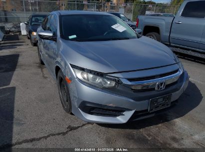 2018 HONDA CIVIC LX Silver  Gasoline 2HGFC2F50JH533173 photo #1