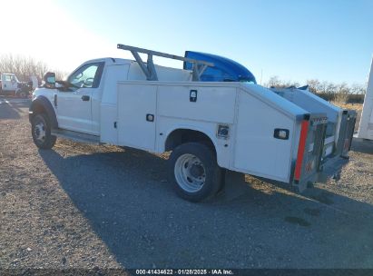 2017 FORD SUPER DUTY F-550 DRW XL White  Gasoline 1FDUF5GY1HEE37038 photo #4