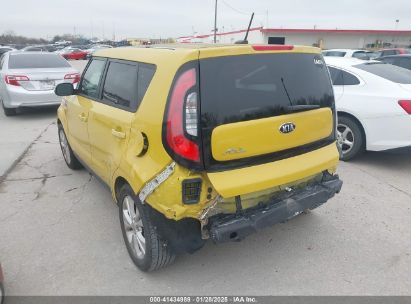 2014 KIA SOUL + Yellow  Gasoline KNDJP3A51E7044602 photo #4