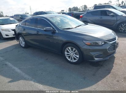 2018 CHEVROLET MALIBU LT Gray  Gasoline 1G1ZD5ST9JF197936 photo #1