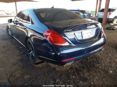 2014 MERCEDES-BENZ S 550 Blue  Gasoline WDDUG8CBXEA054714 photo #4