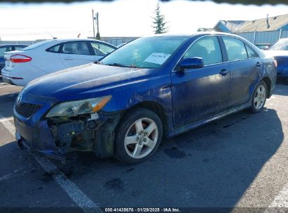 2007 TOYOTA CAMRY SE Blue  Gasoline 4T1BE46K37U101879 photo #3