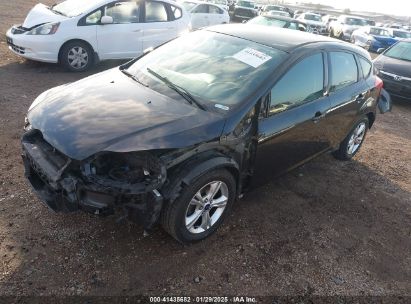 2013 FORD FOCUS SE Black  Gasoline 1FADP3K20DL339204 photo #3