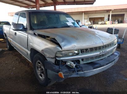 2001 CHEVROLET SILVERADO 1500 LS Silver  Gasoline 2GCEC19VX11242351 photo #1