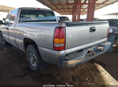 2001 CHEVROLET SILVERADO 1500 LS Silver  Gasoline 2GCEC19VX11242351 photo #4