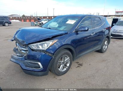 2018 HYUNDAI SANTA FE SPORT 2.4L Dark Blue  Gasoline 5XYZTDLB2JG554042 photo #3