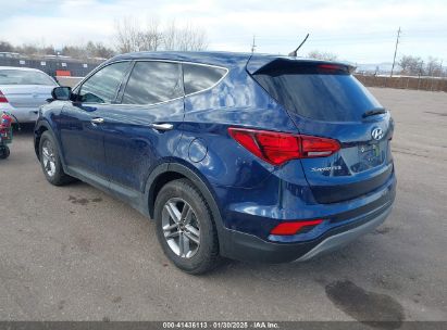 2018 HYUNDAI SANTA FE SPORT 2.4L Dark Blue  Gasoline 5XYZTDLB2JG554042 photo #4