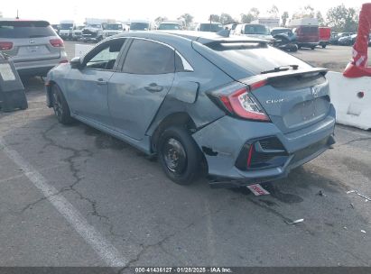 2021 HONDA CIVIC EX Gray  Gasoline SHHFK7H67MU426683 photo #4