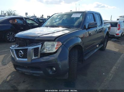 2014 NISSAN FRONTIER PRO-4X Gray  Gasoline 1N6AD0EV5EN737327 photo #3