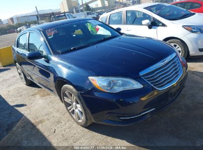 2013 CHRYSLER 200 TOURING Blue  Gasoline 1C3CCBBB7DN732380 photo #1