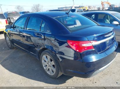 2013 CHRYSLER 200 TOURING Blue  Gasoline 1C3CCBBB7DN732380 photo #4