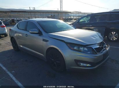 2013 KIA OPTIMA LX Silver  Gasoline KNAGM4A76D5365293 photo #1