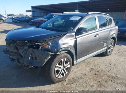 2018 TOYOTA RAV4 LE Gray  gas JTMZFREV3JJ154891 photo #3