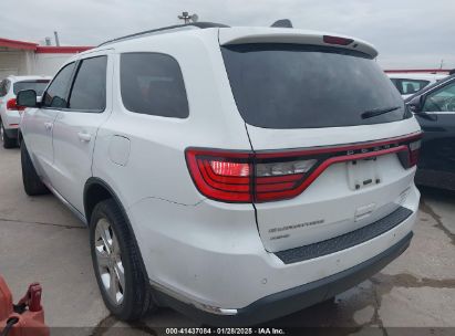 2014 DODGE DURANGO LIMITED White  Flexible Fuel 1C4RDJDG3EC358076 photo #4