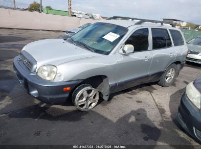 2002 HYUNDAI SANTA FE GLS/LX Silver  Gasoline KM8SC13D62U322962 photo #3