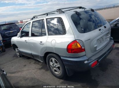 2002 HYUNDAI SANTA FE GLS/LX Silver  Gasoline KM8SC13D62U322962 photo #4