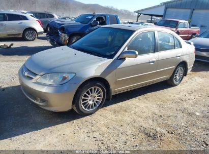 2005 HONDA CIVIC EX Silver  Gasoline 2HGES26785H552978 photo #3