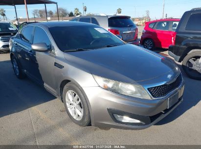 2013 KIA OPTIMA LX Gray  gas 5XXGM4A77DG148236 photo #1