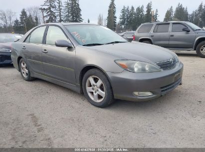 2004 TOYOTA CAMRY SE V6 Gray  Gasoline 4T1BA30KX4U033560 photo #1