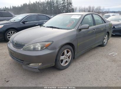 2004 TOYOTA CAMRY SE V6 Gray  Gasoline 4T1BA30KX4U033560 photo #3