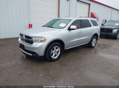 2012 DODGE DURANGO CREW White  Flexible Fuel 1C4RDJDG2CC322098 photo #3