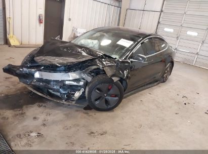 2018 TESLA MODEL 3 LONG RANGE/MID RANGE Black  Electric 5YJ3E1EA0JF156645 photo #3