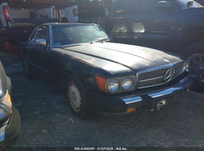 1989 MERCEDES-BENZ 560 SL Black  Gasoline WDBBA48D9KA093505 photo #1