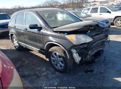 2008 HONDA CR-V EX-L Black  Gasoline JHLRE48758C076229 photo #1