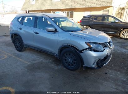 2016 NISSAN ROGUE S Silver  Gasoline JN8AT2MV5GW133412 photo #1