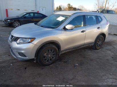 2016 NISSAN ROGUE S Silver  Gasoline JN8AT2MV5GW133412 photo #3