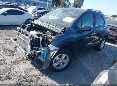 2017 CHEVROLET TRAX LT Gray  Gasoline KL7CJPSB3HB243963 photo #3