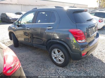 2017 CHEVROLET TRAX LT Gray  Gasoline KL7CJPSB3HB243963 photo #4