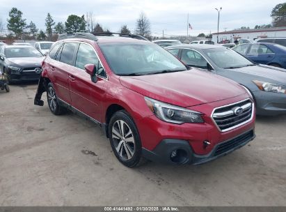 2018 SUBARU OUTBACK 3.6R LIMITED Burgundy  Gasoline 4S4BSENC6J3386079 photo #1