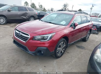 2018 SUBARU OUTBACK 3.6R LIMITED Burgundy  Gasoline 4S4BSENC6J3386079 photo #3