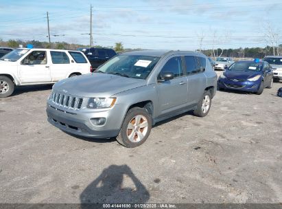 2015 JEEP COMPASS SPORT Silver  Gasoline 1C4NJDBB6FD217529 photo #3