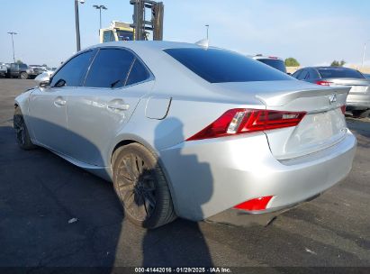 2015 LEXUS IS 250 Silver  Gasoline JTHBF1D25F5058558 photo #4