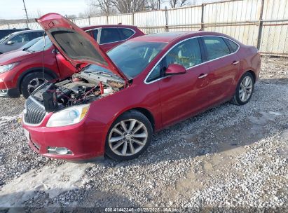 2012 BUICK VERANO CONVENIENCE GROUP Red  Flexible Fuel 1G4PR5SK6C4149232 photo #3