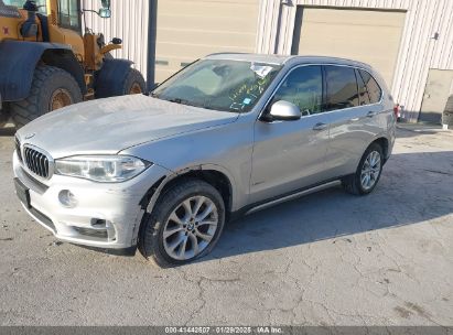 2018 BMW X5 XDRIVE35I Silver  Gasoline 5UXKR0C57J0X90306 photo #3