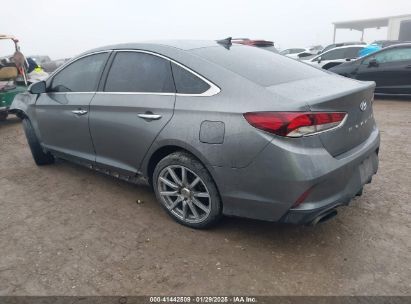 2018 HYUNDAI SONATA LIMITED Gray  Gasoline 5NPE34AF1JH652136 photo #4