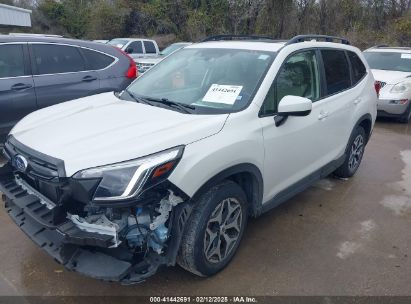 2022 SUBARU FORESTER PREMIUM White  Gasoline JF2SKAEC7NH460505 photo #3