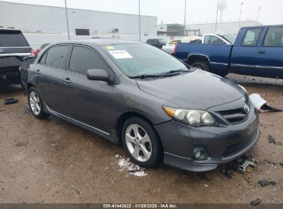 2013 TOYOTA COROLLA S Gray  Gasoline 5YFBU4EE6DP118896 photo #1