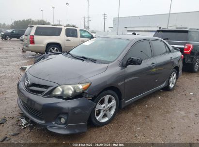 2013 TOYOTA COROLLA S Gray  Gasoline 5YFBU4EE6DP118896 photo #3