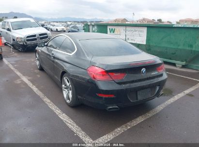 2012 BMW 650I Black  Gasoline WBALX3C57CDV77359 photo #4