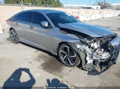 2020 HONDA ACCORD TOURING Silver  Gasoline 1HGCV2F93LA021036 photo #1